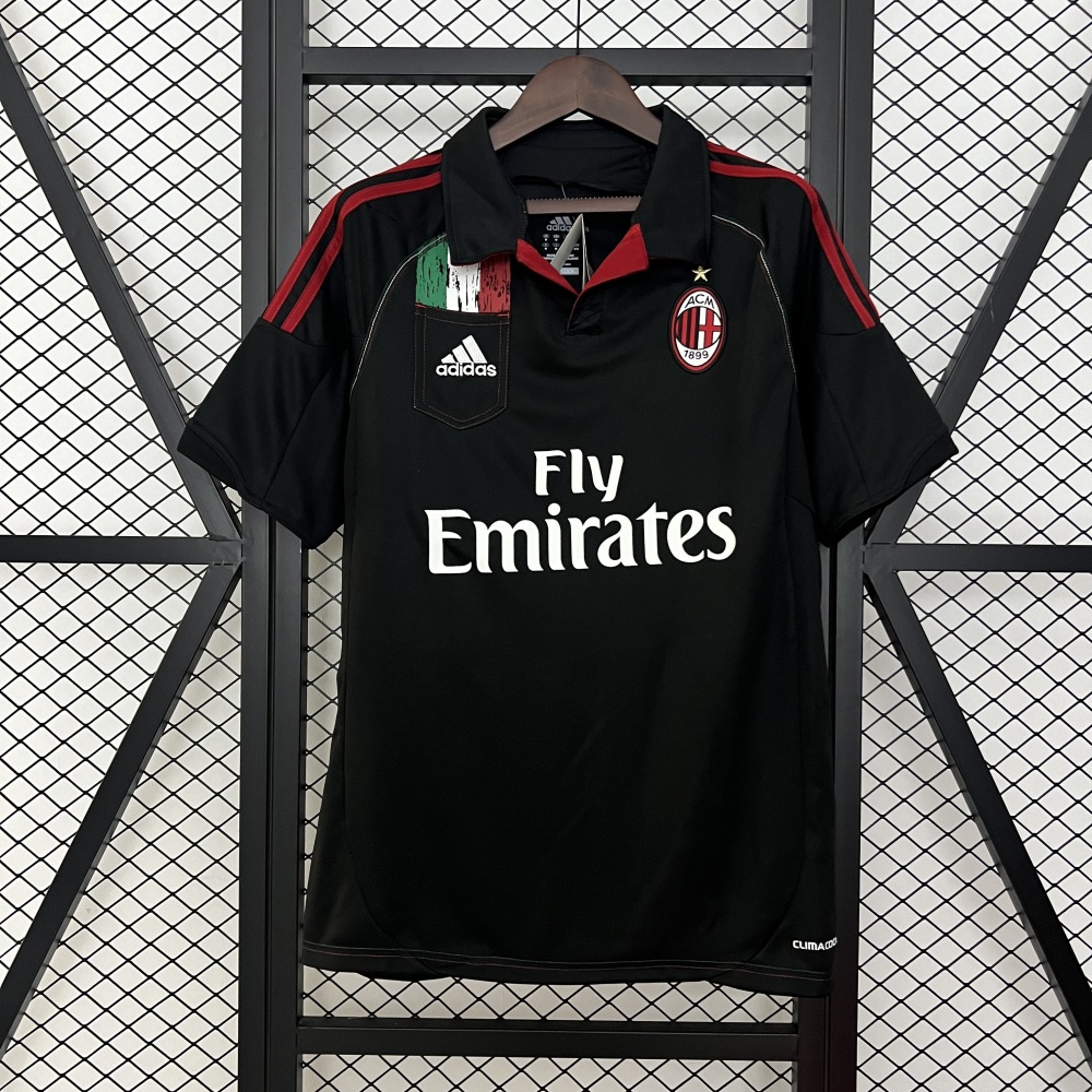 Retro AC Milan 12-13 Black S-XXL
