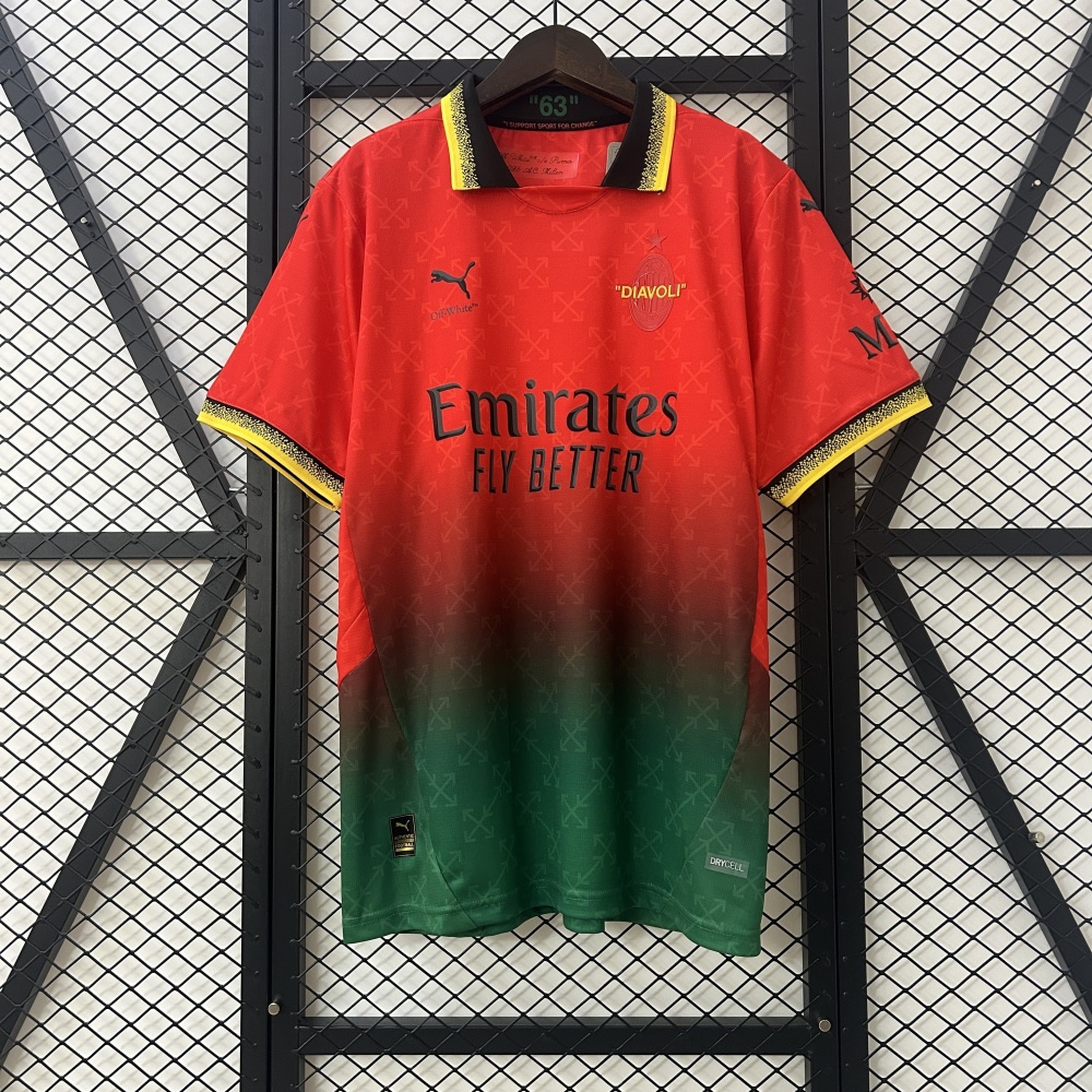 25-26 AC Milan  Co-Branded Edition Jersey S-4XL
