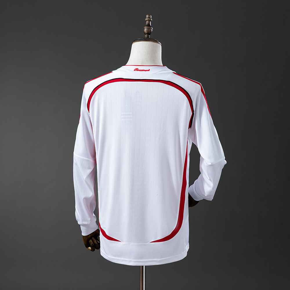 Retro Long Sleeve AC Milan 06-07 AWAY S-XXL