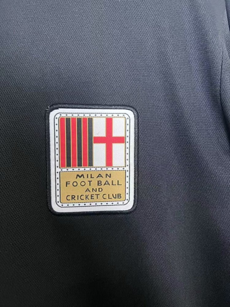 Long Sleeve 24-25 AC Milan 125th Anniversary Black  SIZE S-XXL