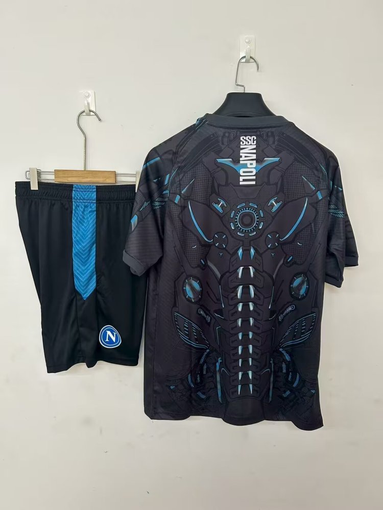 25-26 Napoli training jersey black S-3XL