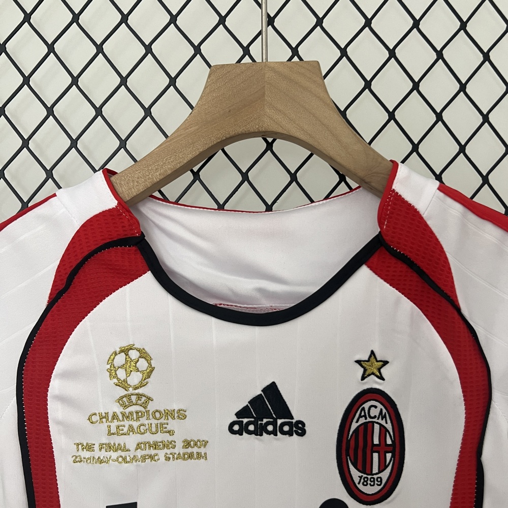 kids AC Milan 06-07 Champions League away size 16-28