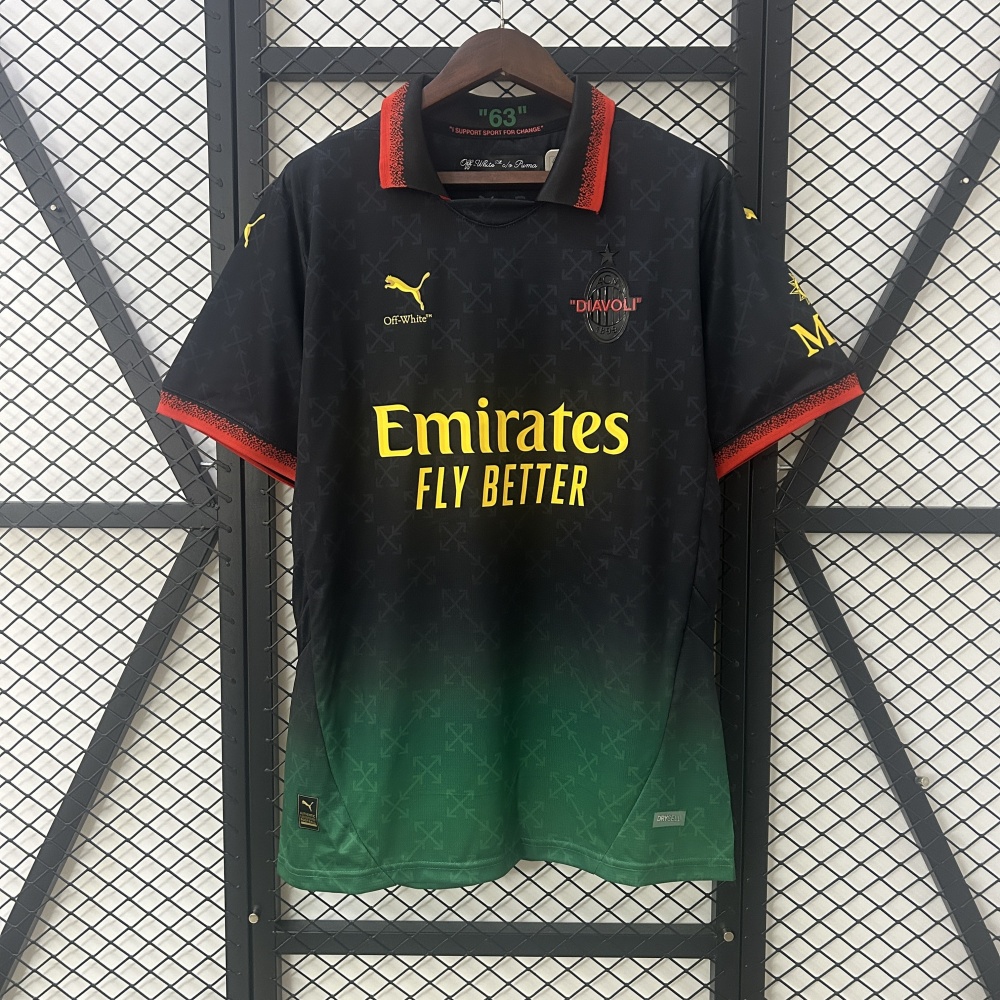 25-26 AC Milan Co-Branded Edition Jersey S-4XL