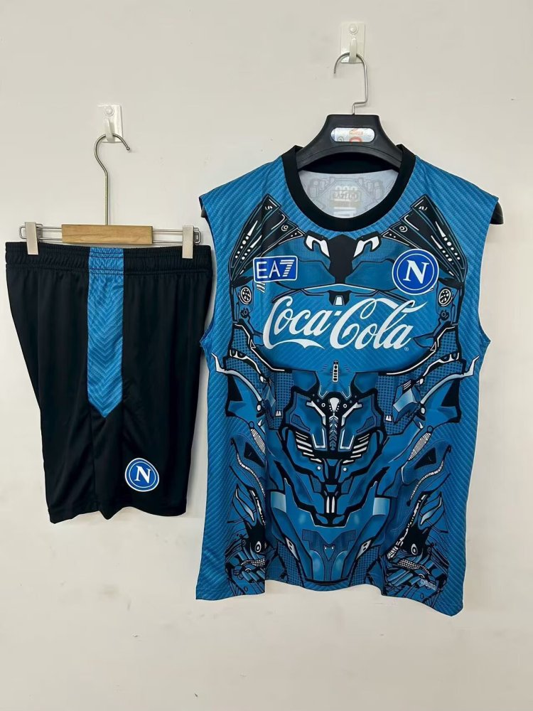 25-26 Napoli training jersey blue S-3XL