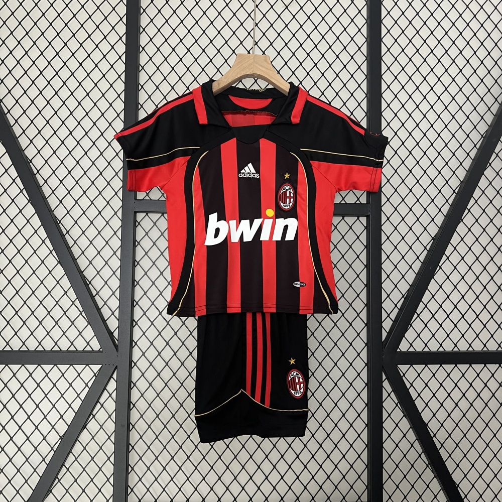 kids AC Milan 06-07 home size 16-28