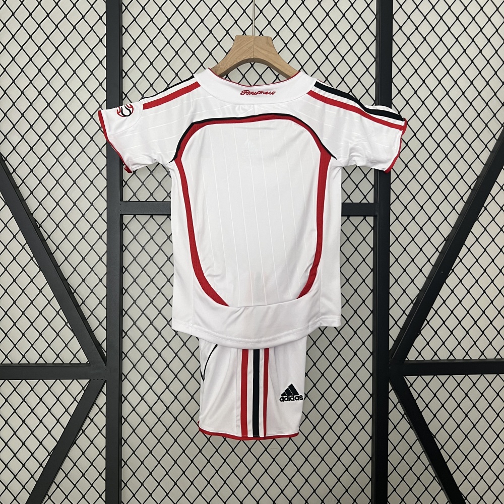 kids AC Milan 06-07 Champions League away size 16-28
