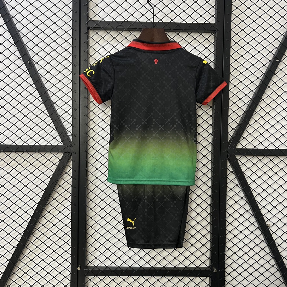 25-26 kids AC Milan Co-Branded Edition Jersey 16-28