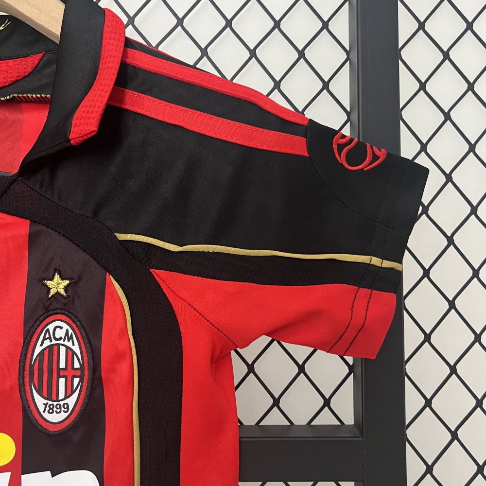 kids AC Milan06-07 home size 16-28