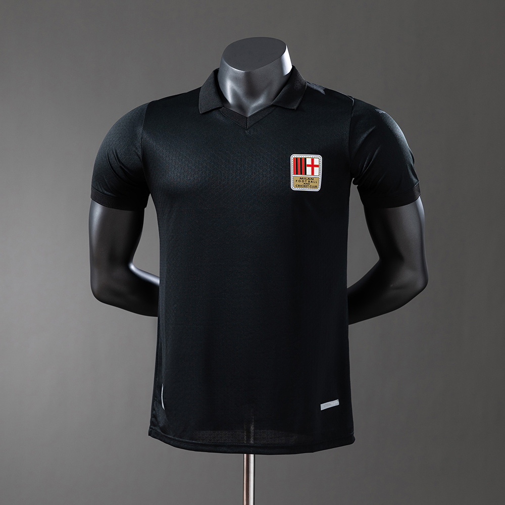 AC Milan 125th Anniversary EditionBlack Player Version Jersey S-3XL