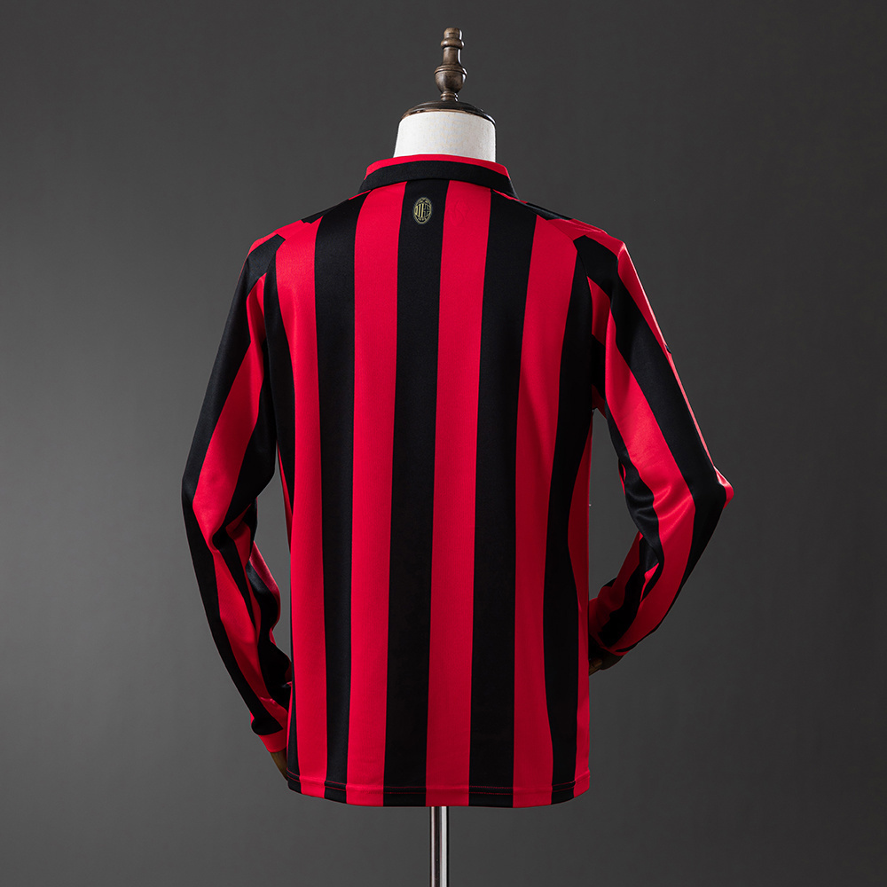 Long Sleeve 24-25 AC Milan 125th Anniversary Red  SIZE S-XXL