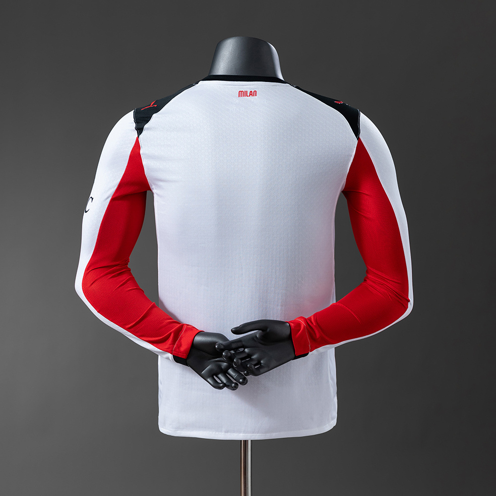 AC Milan 25-26 Away Player Version Long Sleeve Jersey S-3XL