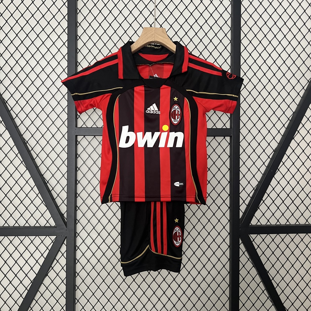 kids AC Milan06-07 home size 16-28
