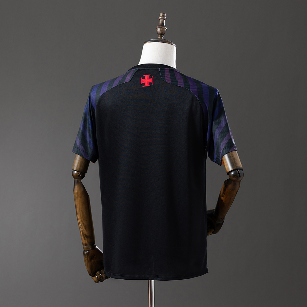 Vasco da Gama 24-25 Camisa Pre-Match 2 CR-Black Jersey S-4XL