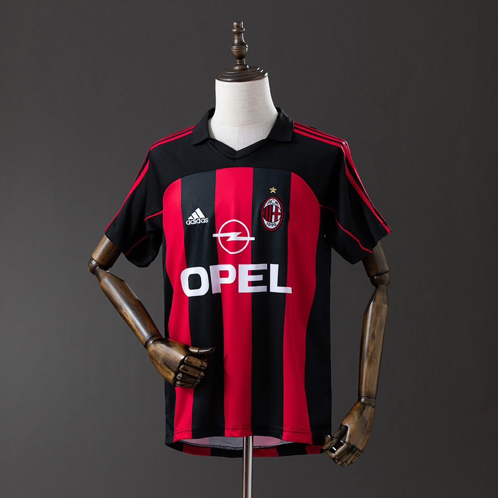 Retro AC Milan 00-02 Home S-XXL