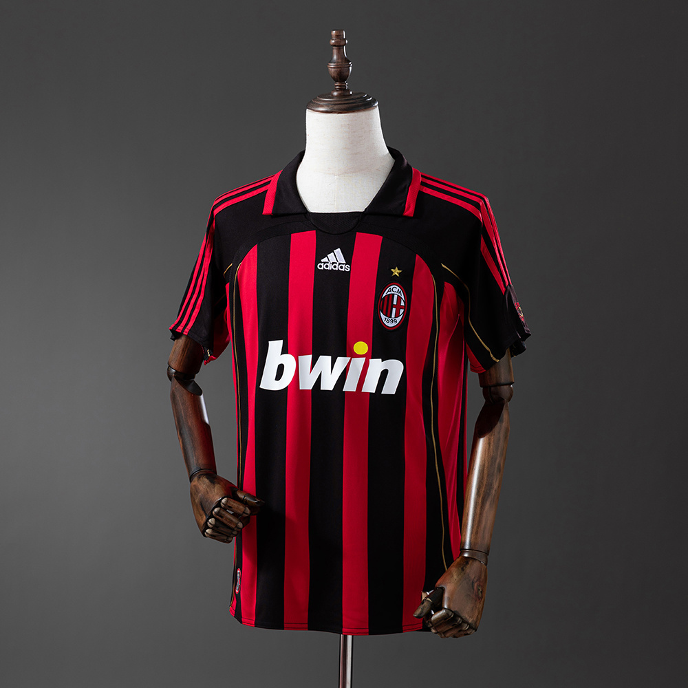 Retro 06-07 AC Milan home S-XXL
