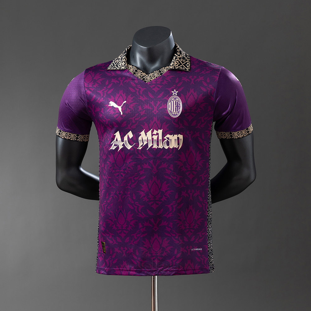 AC Milan 25-26 Player Version Special EditionPurple Jersey S-XXL