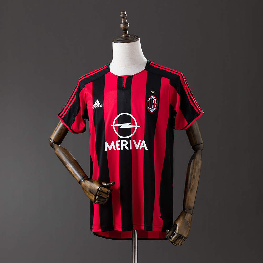 Retro AC Milan 03-04 Home S-XXL