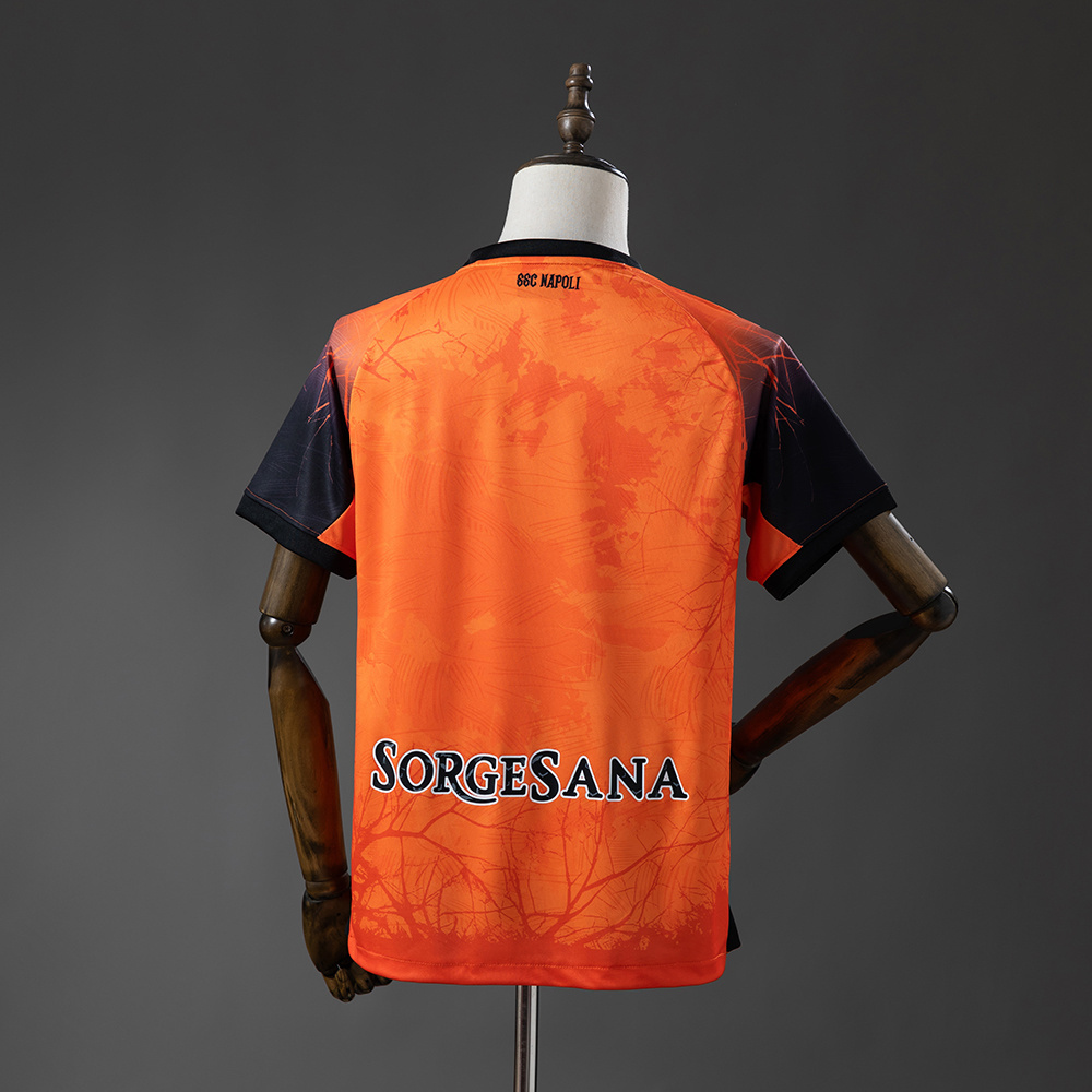 Napoli 25-26 HalloweenOrange Jersey S-4XL