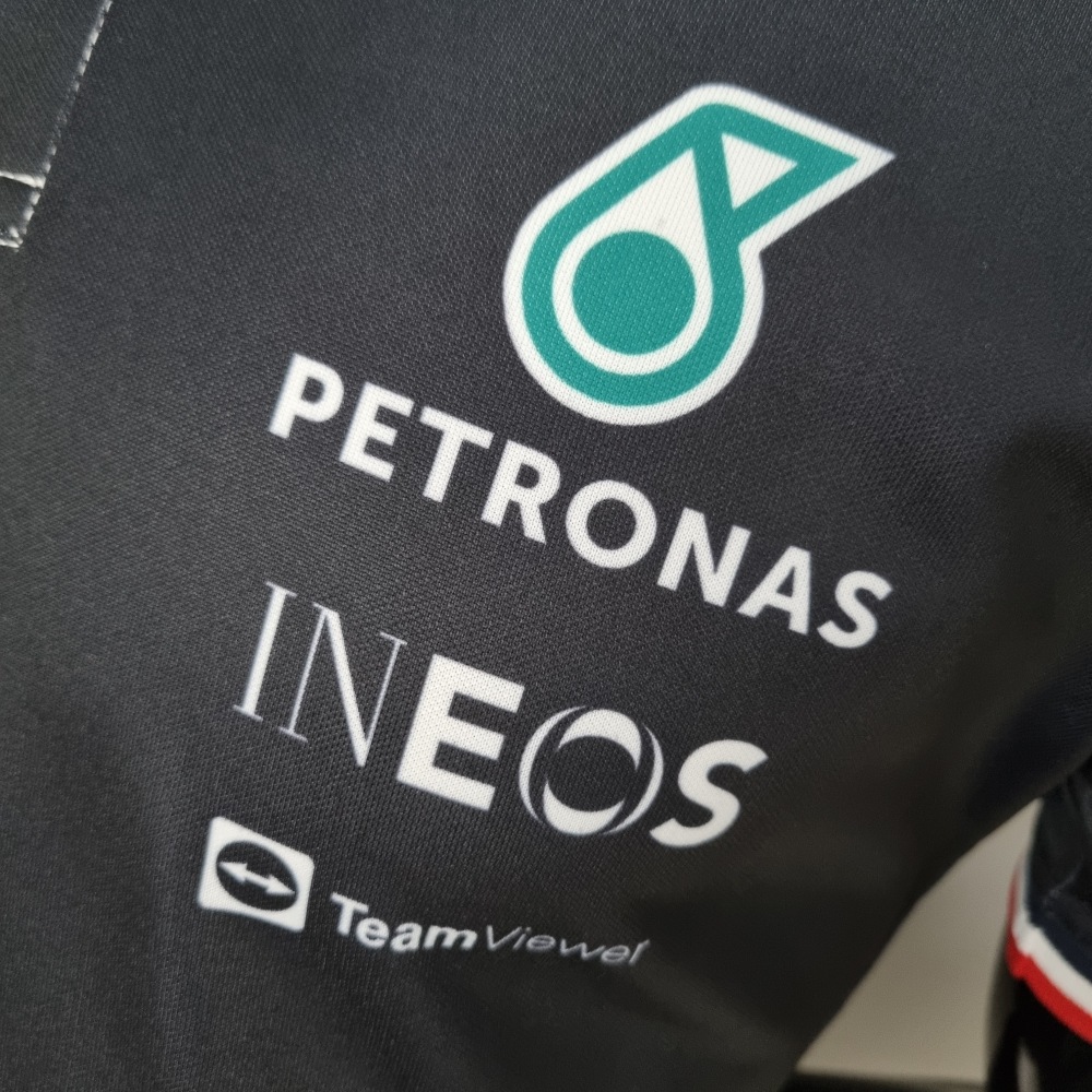 2022 F1 Formula One;  Mercedes Benz #63 Polo Black s-5xl