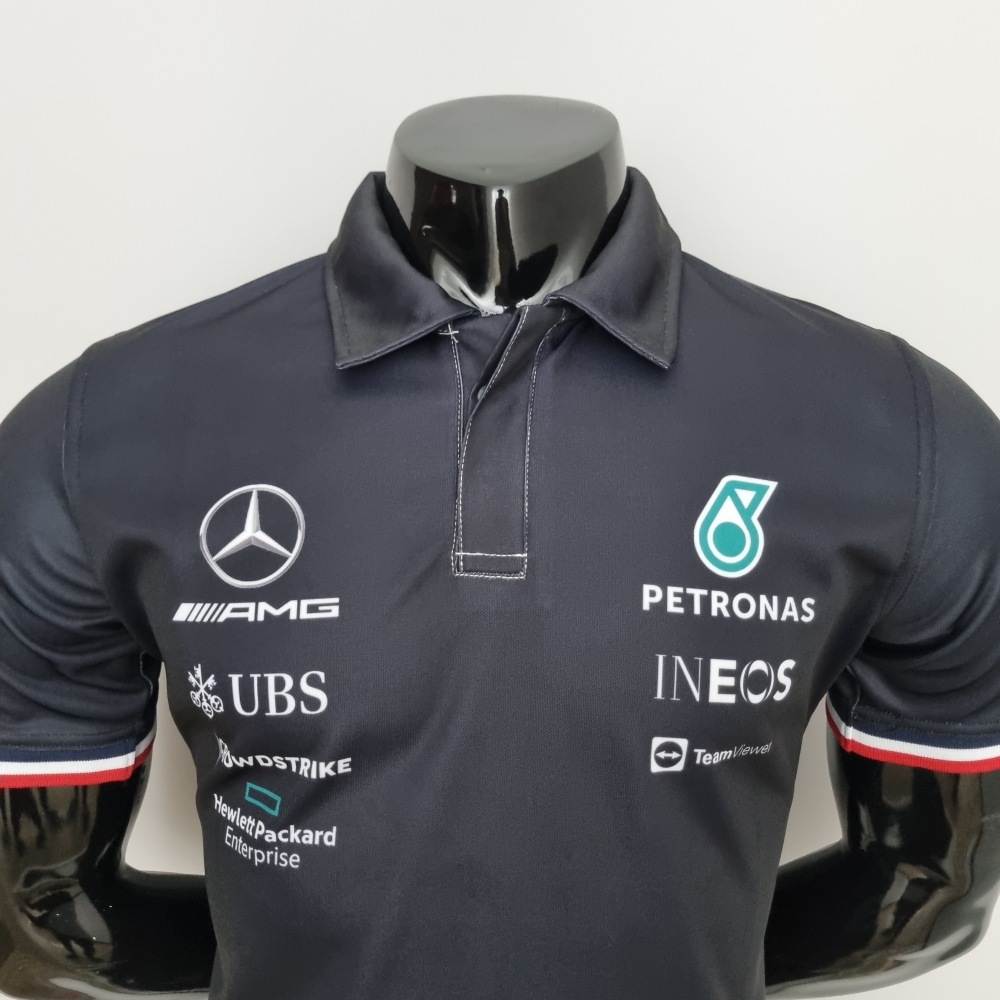 2022 F1 Formula One;  Mercedes Benz #63 Polo Black s-5xl
