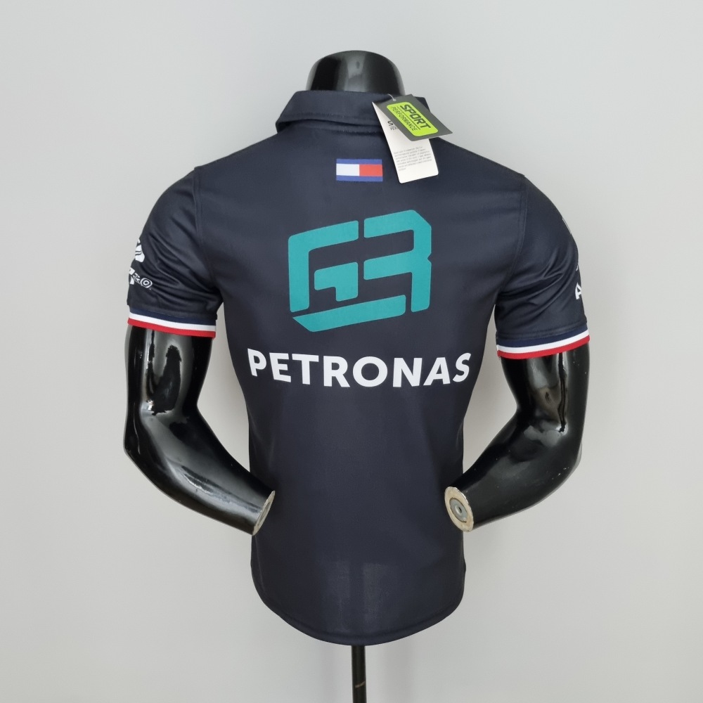 2022 F1 Formula One;  Mercedes Benz #63 Polo Black s-5xl