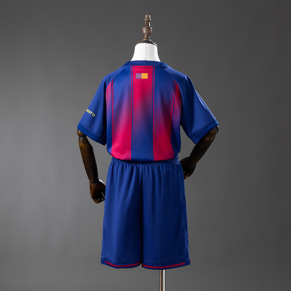 Barcelona 25-26 collaboration x DPLAY Kids Kit Jersey SIZE 16-28