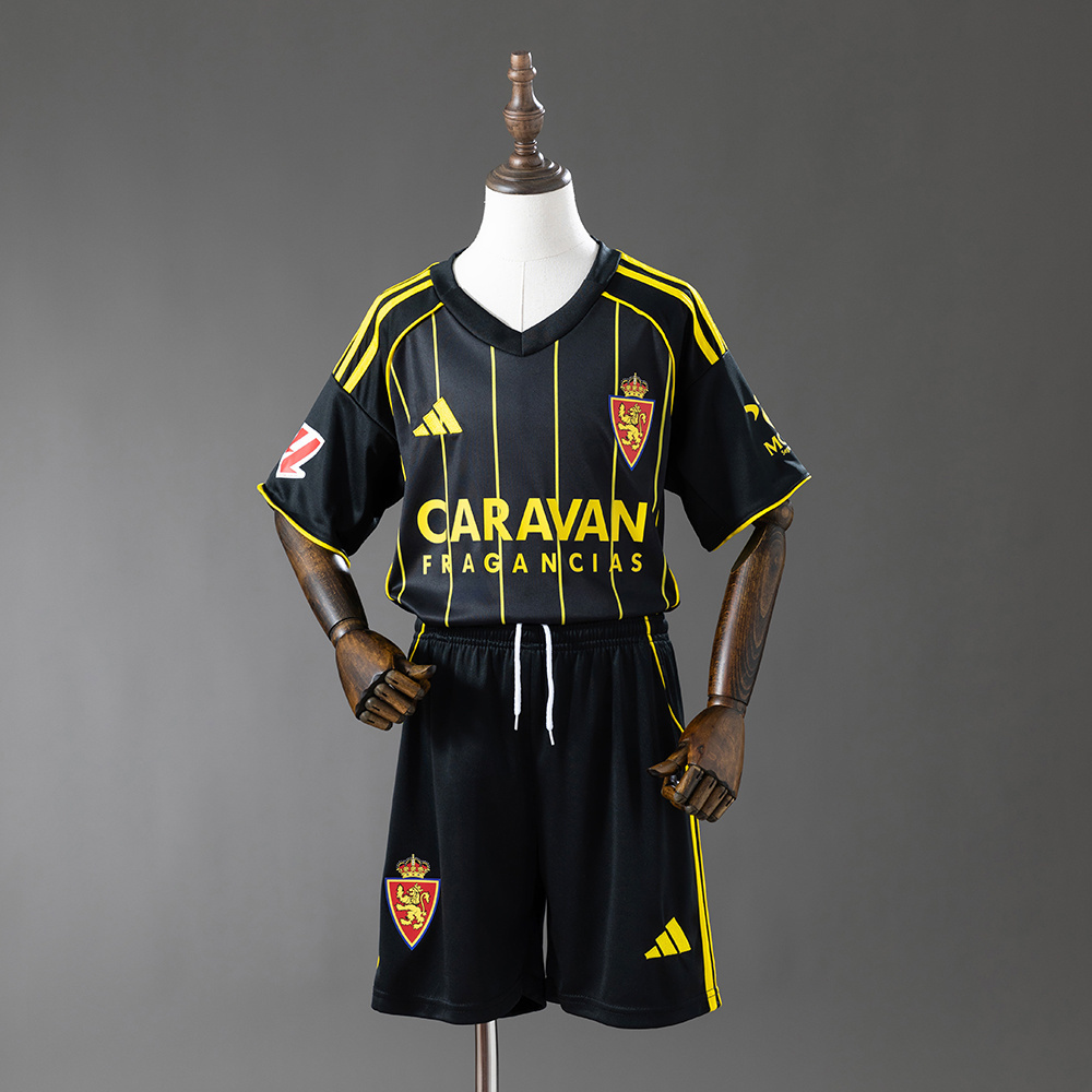 Zaragoza 25-26 Away Kids Kit Jersey SIZE 16-28