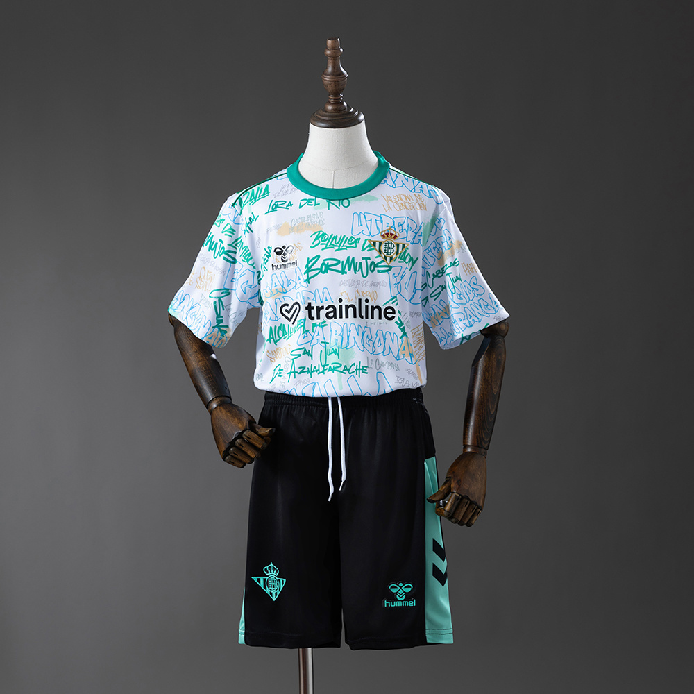 Real Betis 25-26 Special Edition Kids Kit Jersey SIZE 16-28