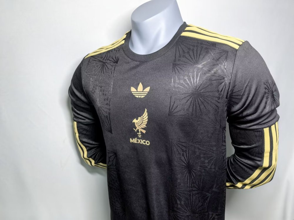 Long-sleeved Mexican Golden Cup Special Edition Sizes S-3XL