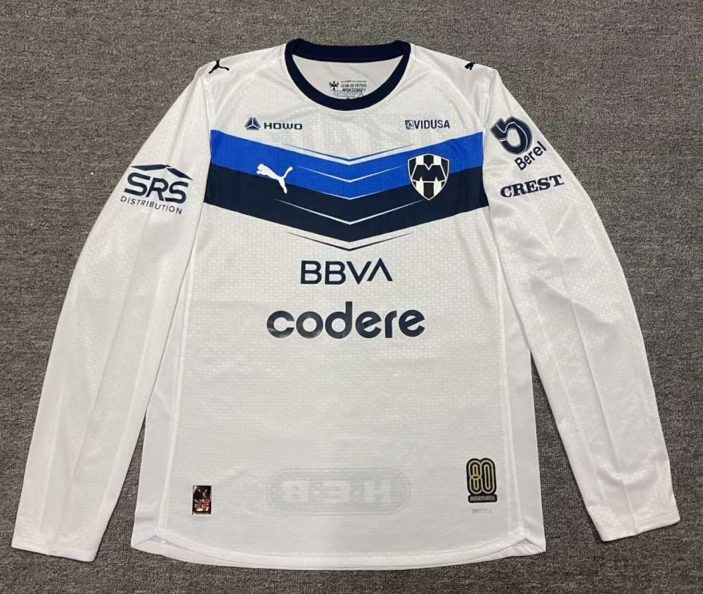 2526 Monterrey Away MatchPlayer Long-Sleeve T-Shirt S-4XL