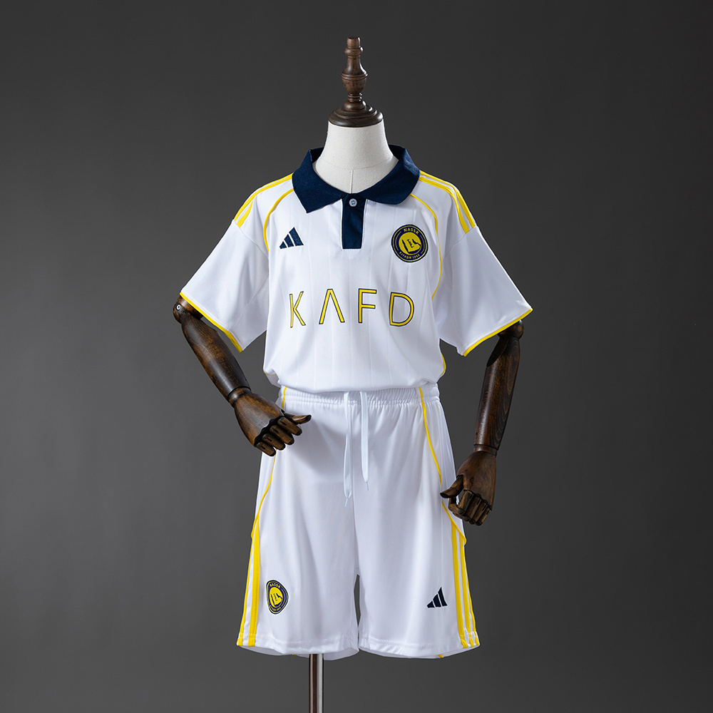 Al-Nassr 25-26 Third Away Kids Kit Jersey SIZE 16-28