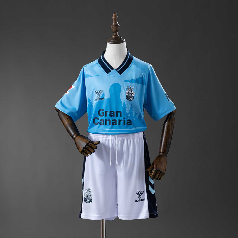 Las Palmas 25-26 Away Kids Kit Jersey Size 16-28