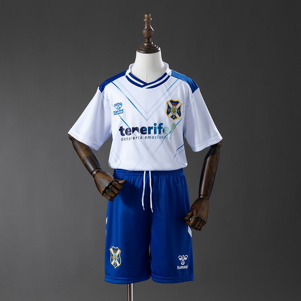 Tenerife 25-26 Home Kids Kit Jersey Size 16-28