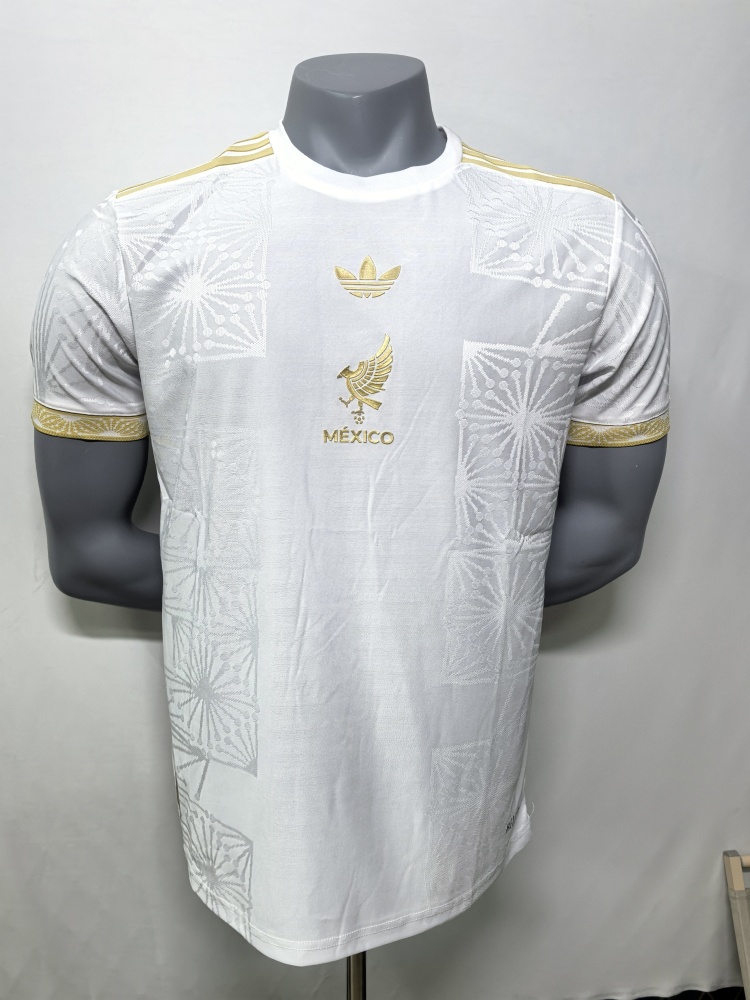 Mexico Golden Cup Special Edition White Sizes S-3XL
