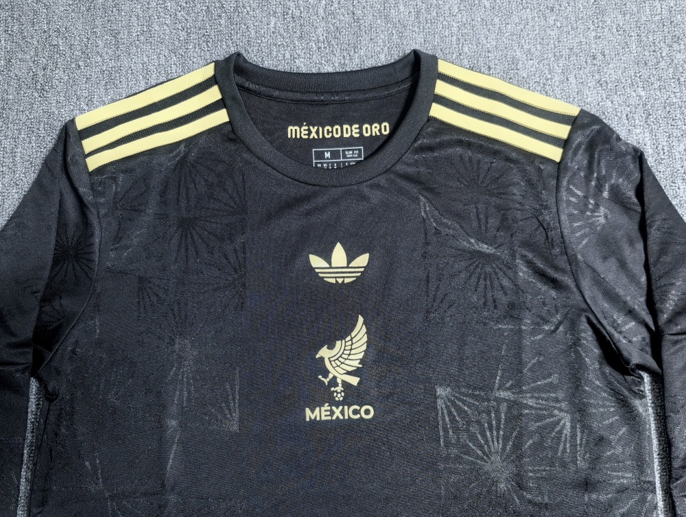 Long-sleeved Mexican Golden Cup Special Edition Sizes S-3XL