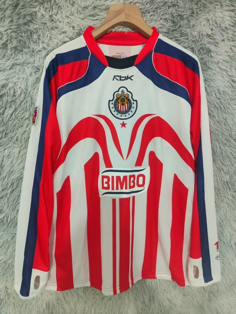 Retro 06-07 Chivas Regal Home Long Sleeve S-2XL