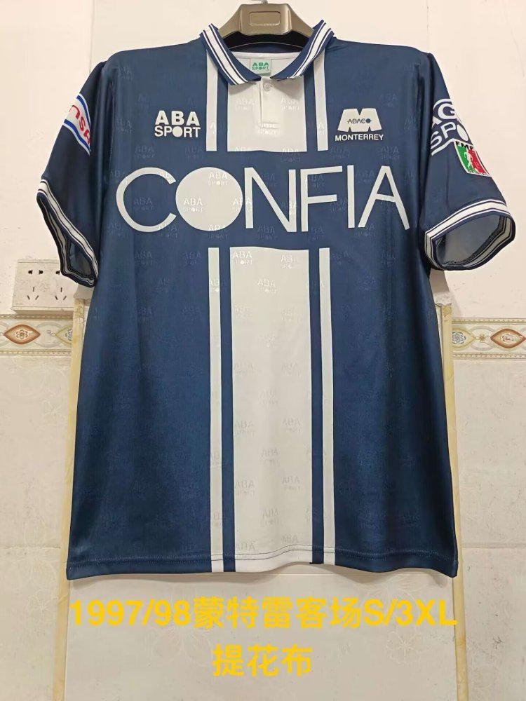 1997-98 Monterrey Away S-3XL