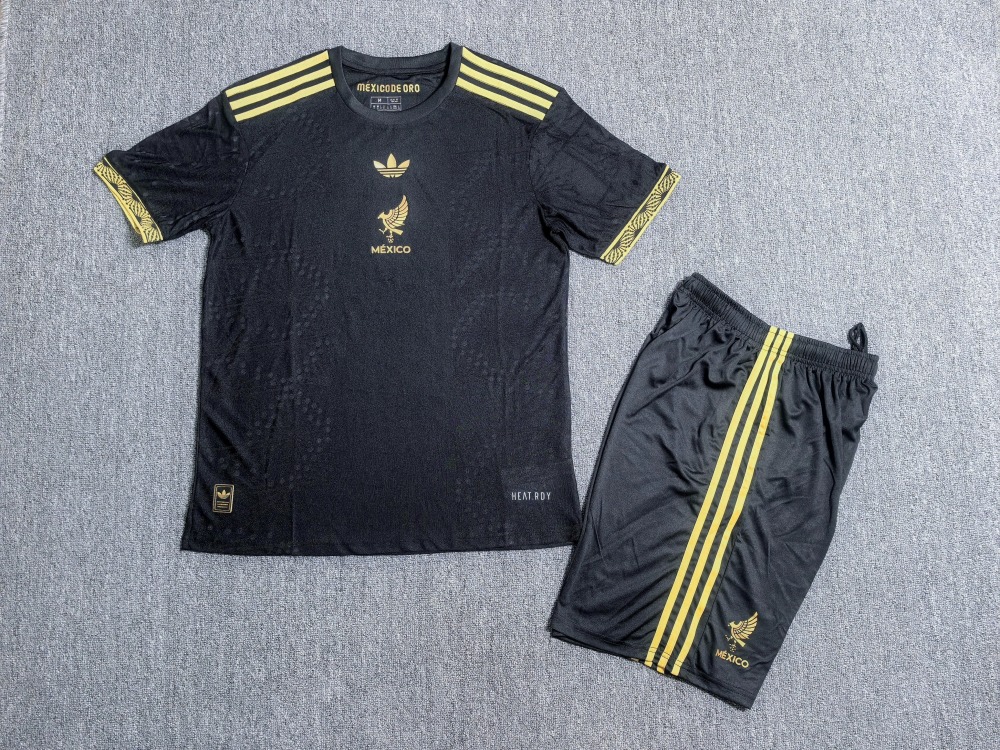 Adult Set Mexican Golden Cup Commemorative Edition S~3XL