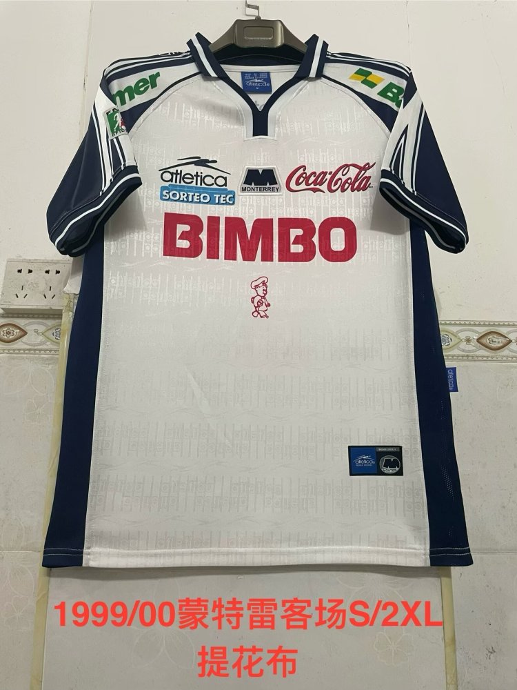 1999-00 Monterrey Away S-2XL