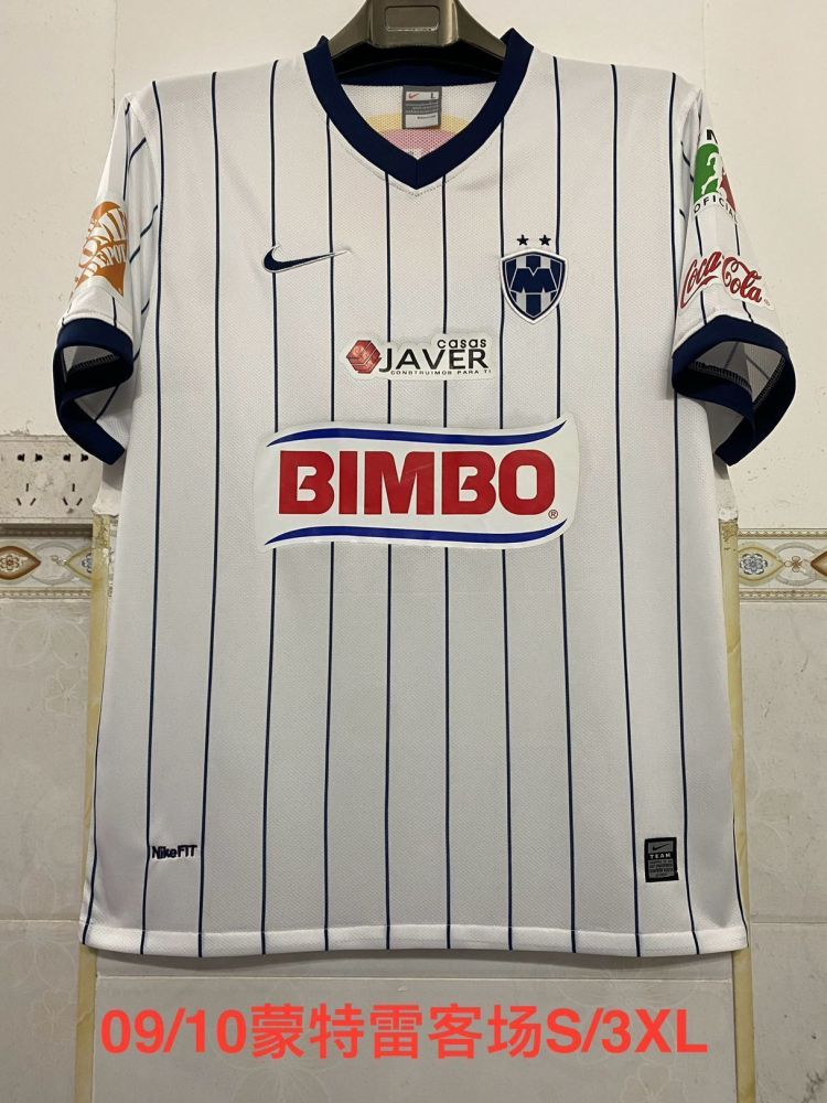 09-10 Monterrey away game S-3XL