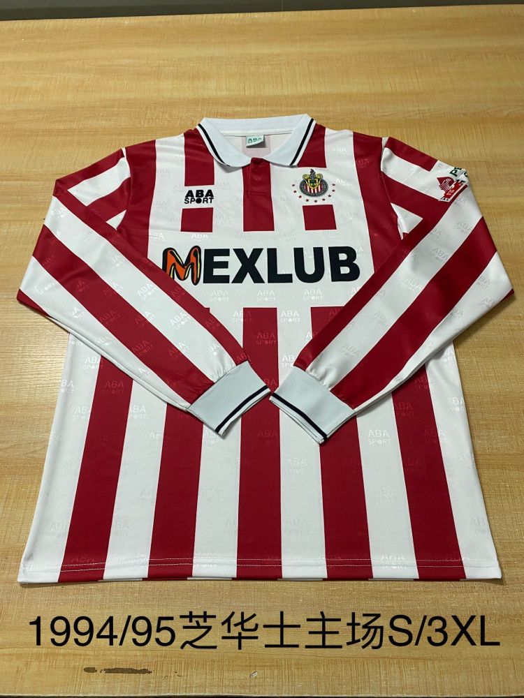 1994-95 Chivas Regal Home Long-Sleeve S-3XL