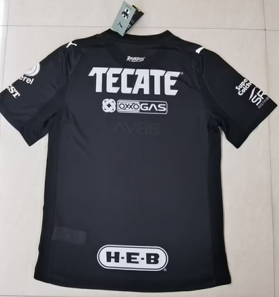 2526 Monterrey Goalkeeper Black Player S-4XL