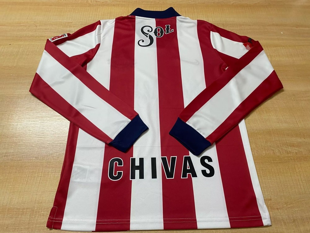 1996-97 Chivas Home Long Sleeves