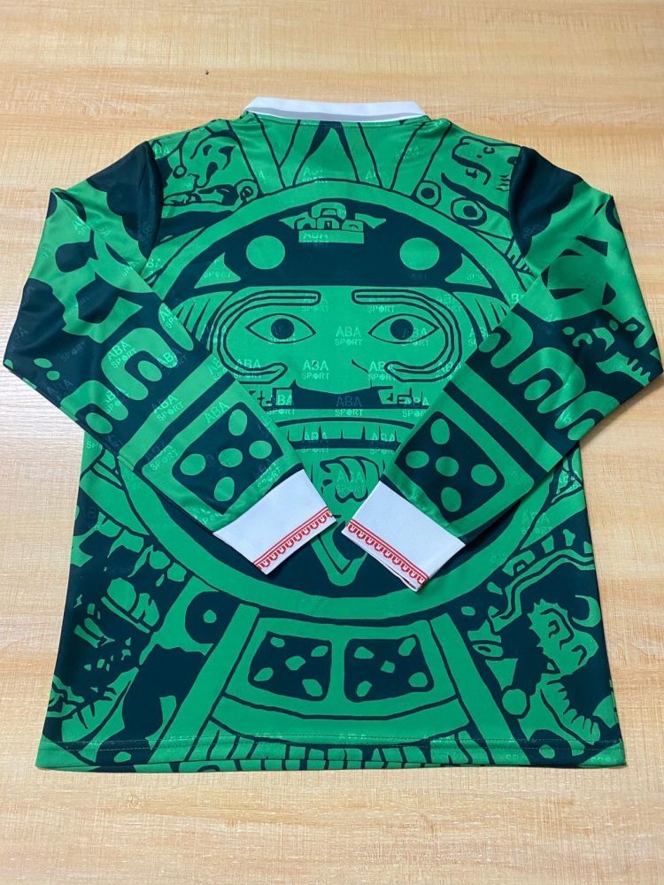 1998 Mexico home long-sleeved shirt S-3XL