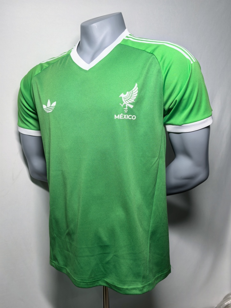Mexico training uniform green sizes S to 3XL
