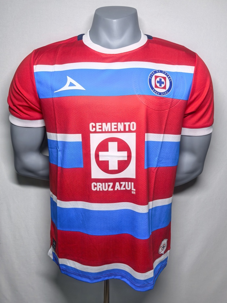 2425 Blue Cross Training Suit  Red