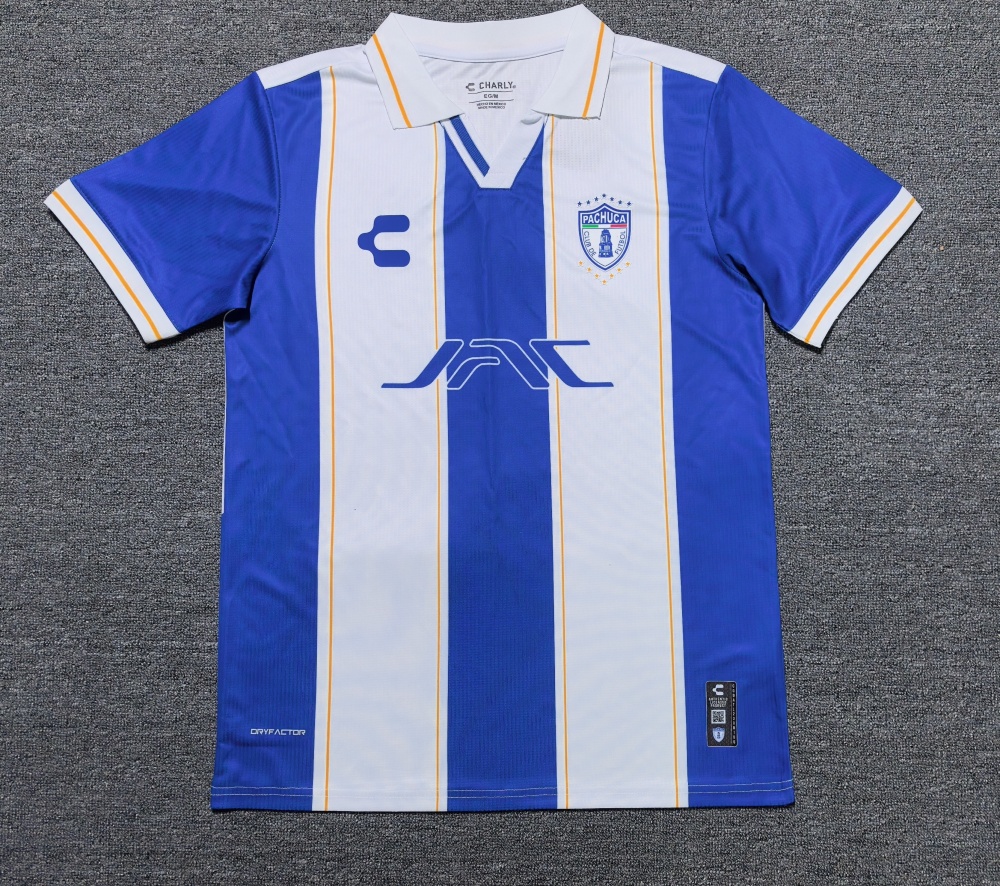 2525 Pachuca Home Team Sizes S~3XL