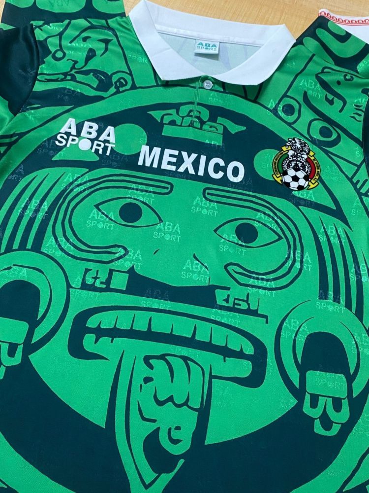 1998 Mexico home long-sleeved shirt S-3XL