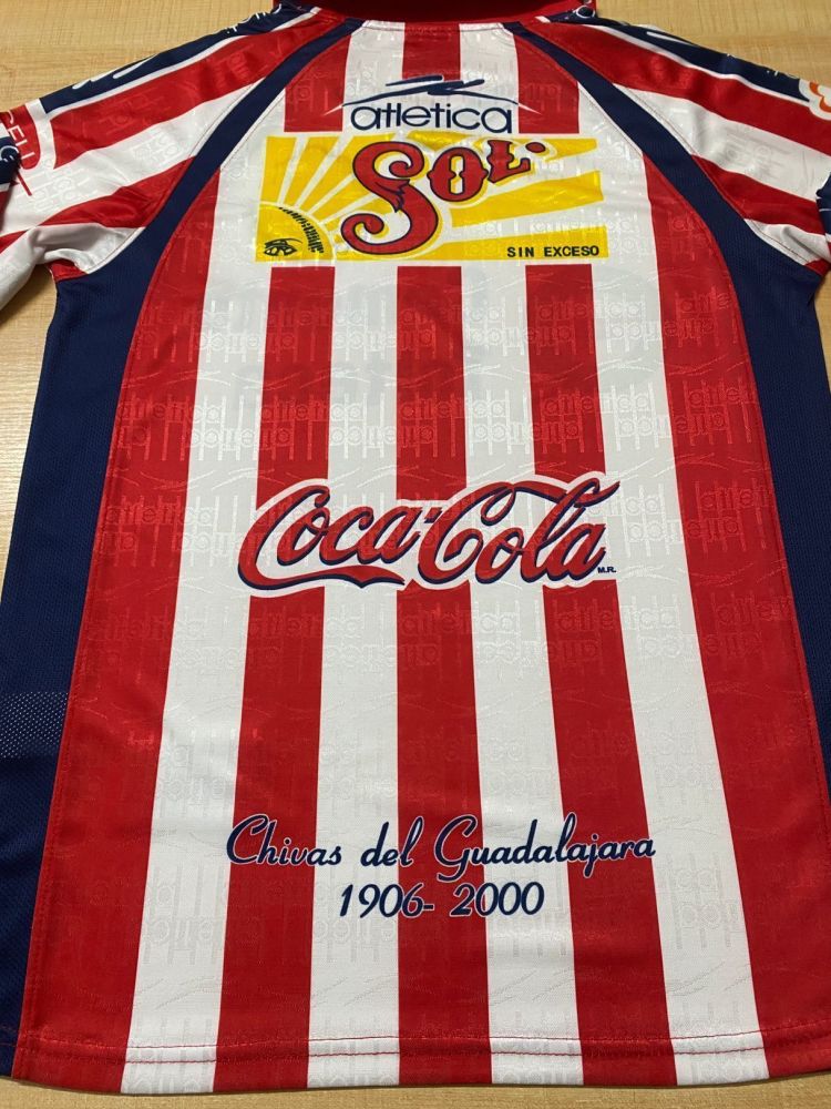 99-00 Chivas Regal Home Long-Sleeve S-3XL Jacquard Fabric
