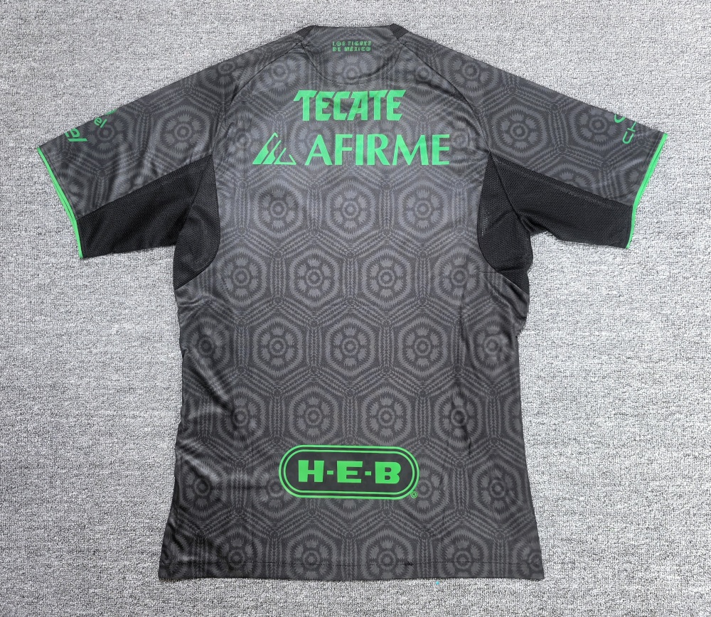 2526 Player Tiger Special Edition Black and Green Sizes S to 3XL
